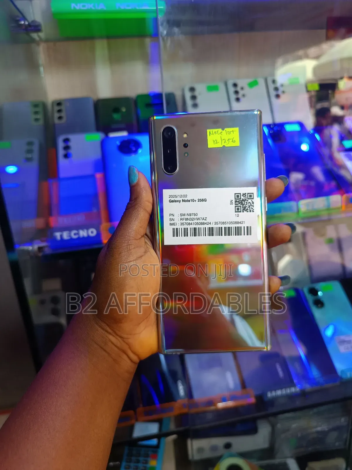 Samsung Galaxy Note 10 Plus 256 GB Silver