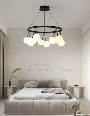 Modern Glass Led Hanging Light.