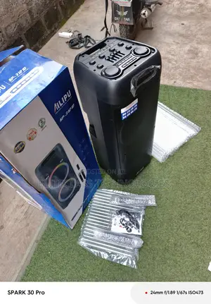 Ailipu Sp-3121d Outdoor Event Speaker Two Microphones