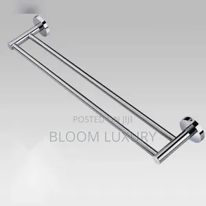 Rust Free Double Towel Rail