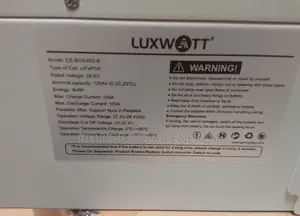 Luxwatt 3kwh Lithium Lion Battery 24v