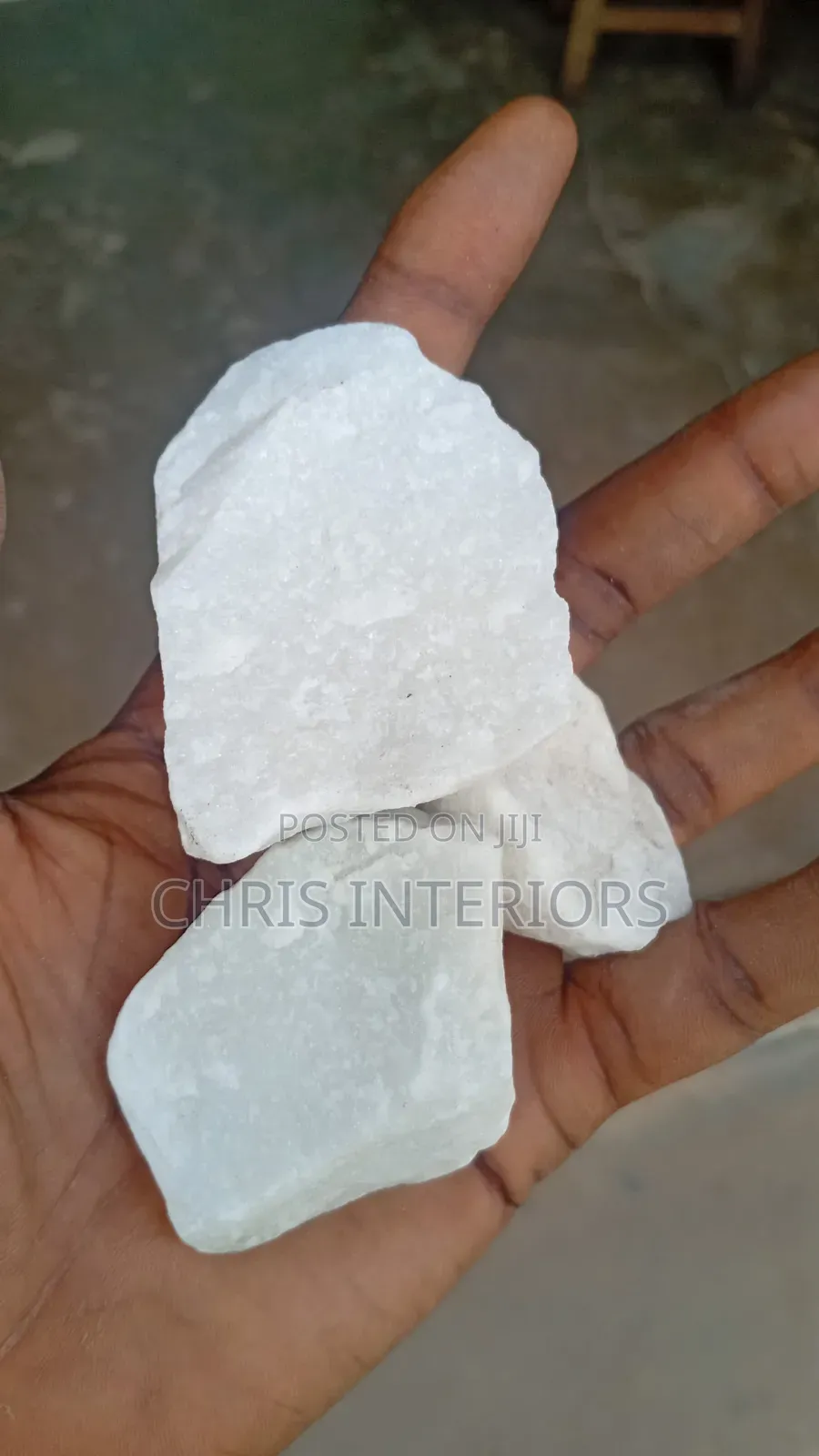 Stone White Decorations