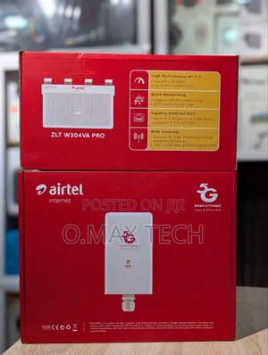 Airtel 5g Smart Connect Outdoor Unit (Odu) Router Unlimited Browsing