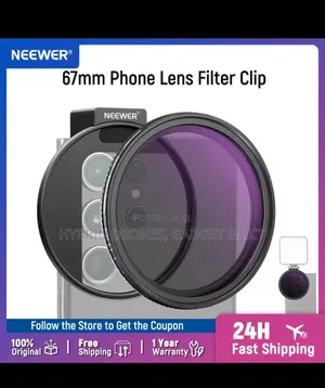 Neewer 67mm Mobile Videography Content Filter Lens + Cpl