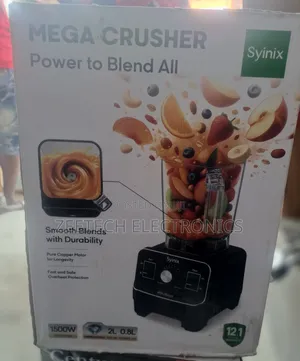 Syinix 2.0l Mega Crusher Blender