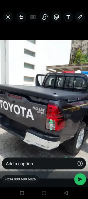 Toyota Hilux Both Cover Fibre Shock Lifting