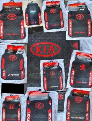 Quality Car Rubber Mat for Highlander Toyota Nissan Pegueot Kia