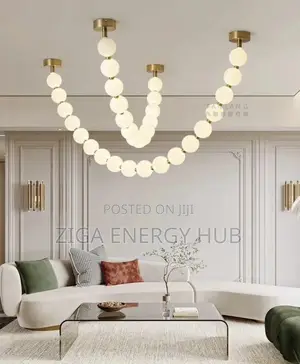 Led Globe Chandelier Light