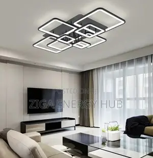 Led Flush Chandelier Light