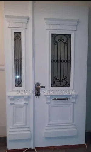 High Quality 4ft by 7ft French Security Entrance Glass Door