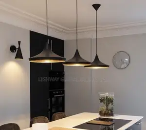 Nordic Retro Industrial Black Industrial E27 Dropping Light