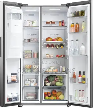 Haier SBS Series 5 American Fridge Freezer With Water Ice Dispenser