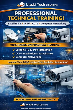 Training! Satellite; Iptv; Cctv; Computer Networking