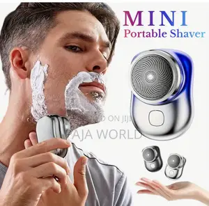 Men's Rechargeable Mini Portable Electric Beard Shaver Razor