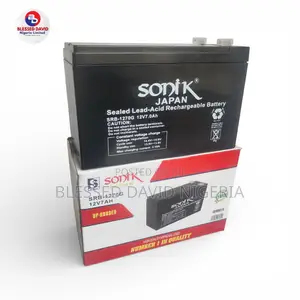Sonik 12v 7ah Replacement Battery