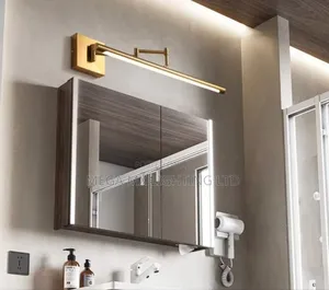 Adjustable 270° Swing Arm Mirror Front Light