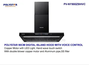 Original Polystar 90cm Digital Island Hood With Voice Control Ciooer