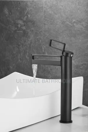 Majestic Black Cabinet Basin Mixer Tap