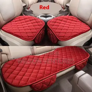 Half Car Seat Cover Cushion Set 3pcs No Back Rest