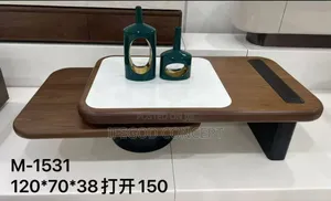 Two-Tiered, Extendable Coffee Table.