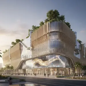 The Oasis Pavilion | Sustainable Vernacular Mall Concept