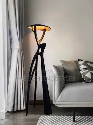 Nordic Modern Ornament Sculpture Resin Floor Lamp