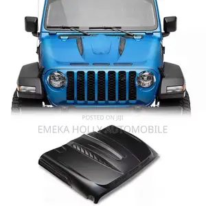 Premium Rubicon Style Vented Bonnet Hood for Jeep Wrangler (Brand New)
