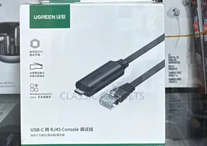 Ugreen Usb-C to Rj45 Console Flat Cable
