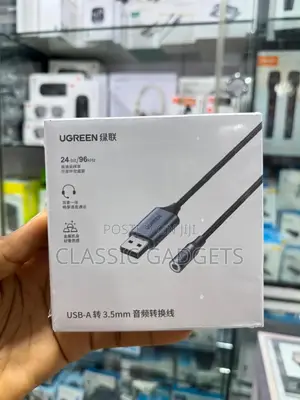 Ugreen Usb to 3.5mm Audio Adapter for Pc/Ps/Switch