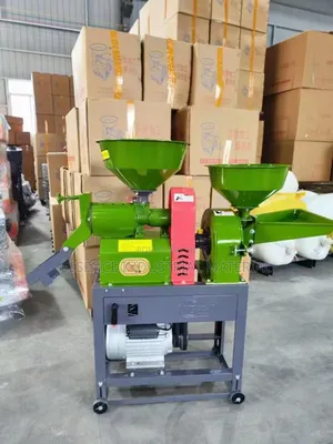 Dual Hopper Rice Mill / Grain Mill Machine*.