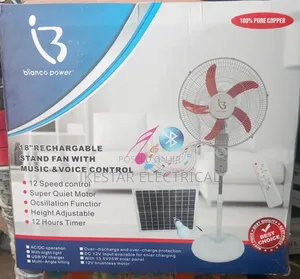 Rechargable Standing Fan
