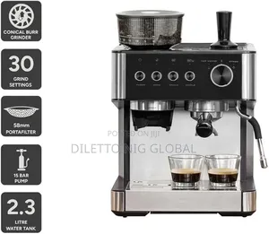 Kogan Espresso Barista Coffee Machine With Grinder