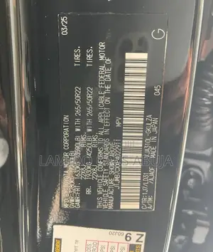 New Lexus LX LX 600 2025 Black