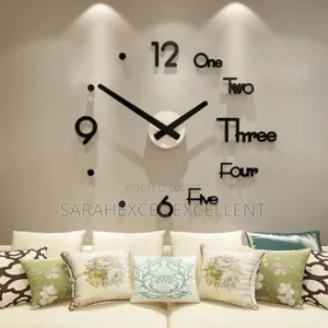 3d Diy Wall Clock