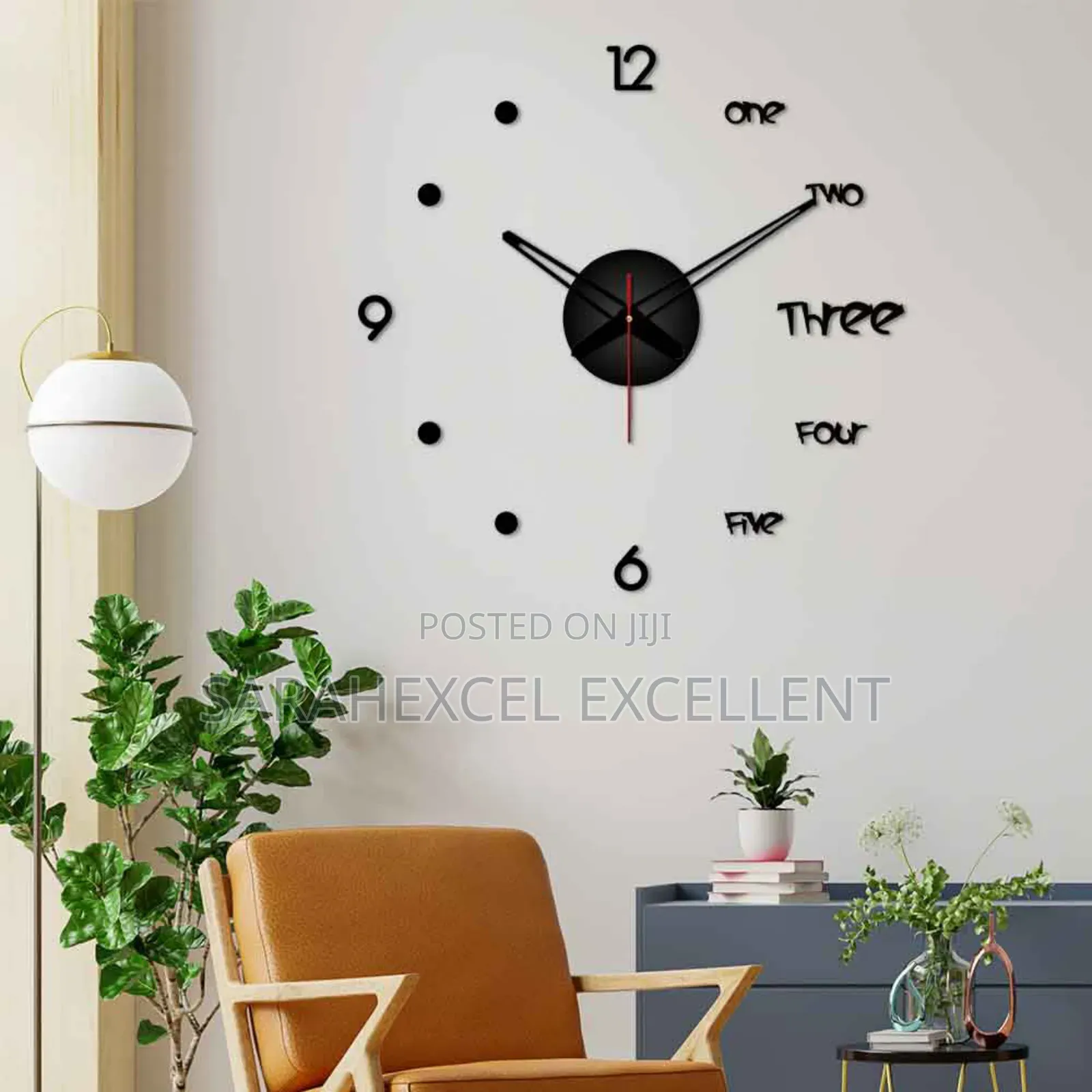 3d Diy Wall Clock