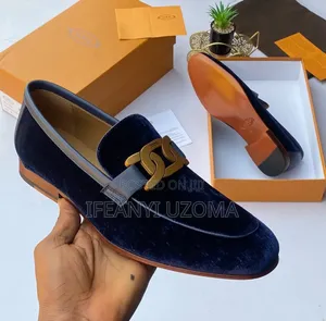 Tods Suede Luxury Blue Color Shoe