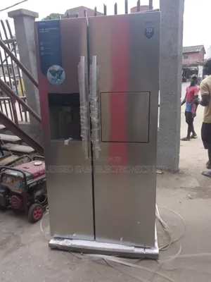 Midea 490 Lside By Side Fridge With Dispenser & Ice Cube  Mdrs678fgfo2
