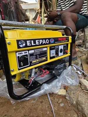 4.5kva Elepaq Petrol Generator Model Sv6800e2 100% Copper Coil