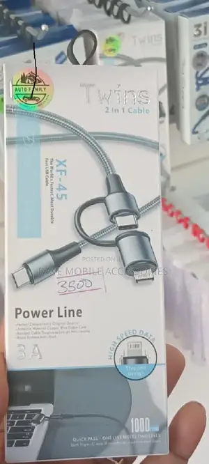 2 in 1 Cable: Twins