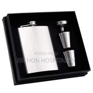 Hip Flask Set With Cup Funnel