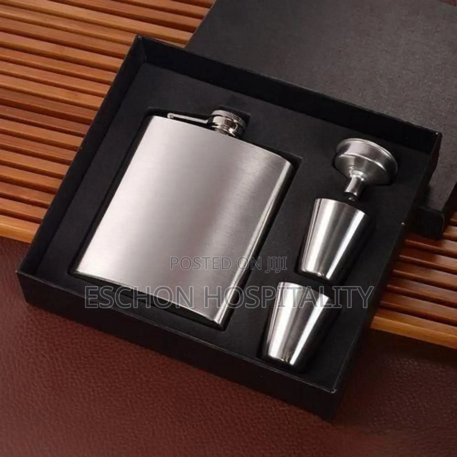 Hip Flask Set With Cup Funnel