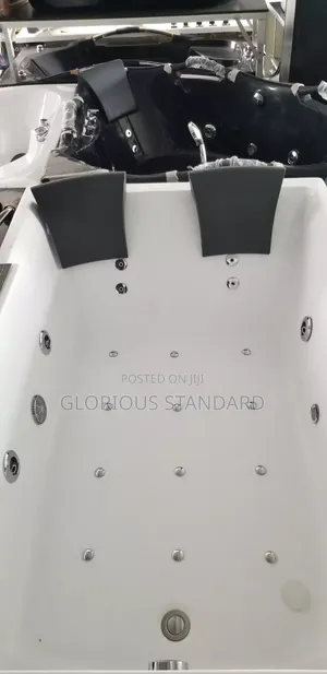 Double Square Massage Jacuzzi Bathtub