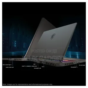 New Laptop MSI Vector 16 HX AI A2XWIG 16GB Intel Core Ultra 9 SSD 1T