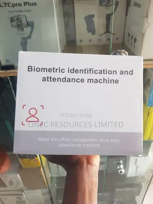 Biometric Identification and Attendance Machine