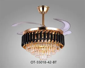Led Fan Bleed Chandelier Light