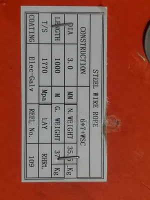 Original 3mm Wire Rope