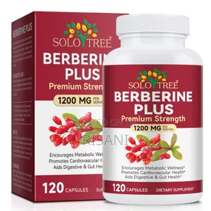 Berbirine Plus Premium Strength 1200mg by 120 Capsules