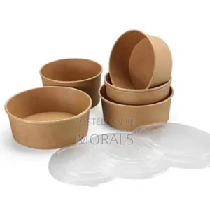 Kraft Paper Salad Bowl (1000ml)