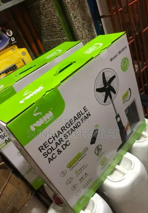 Rechargeable Solar Fan Iwin