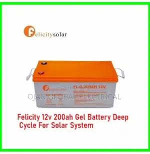 Felicity 12v 200ah Gel Battery Deep Cycle